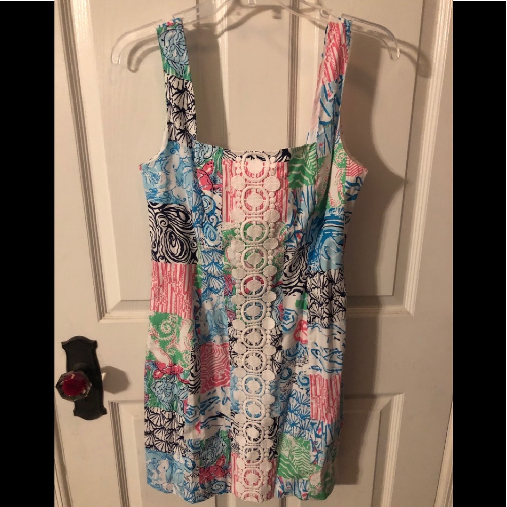 Lilly Pulitzer printed sun dress size 6